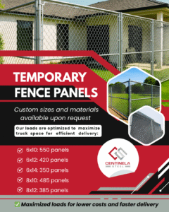 Buy Temporary fence panels in USA Centinela Steel Fence Panels Chainlink